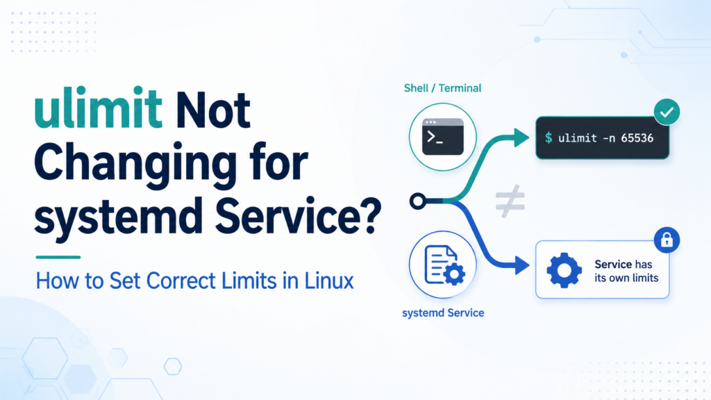 ulimit Not Changing for systemd Service? Fix Linux Limits